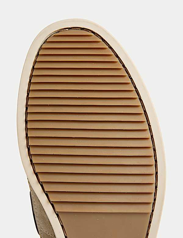 Suede Slip-On Deck Shoes - JO