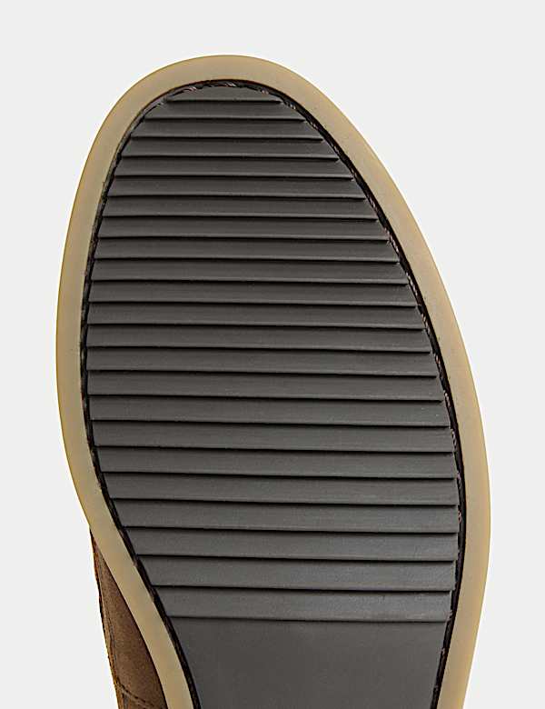 Suede Slip-On Deck Shoes - NL