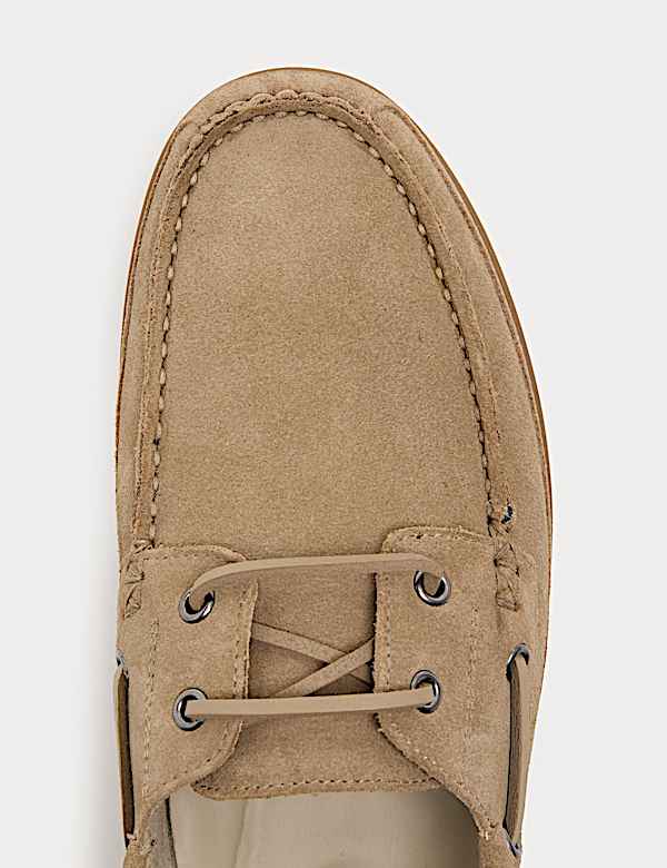 Suede Deck Shoes - CH