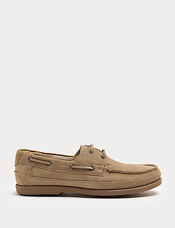 Suede Deck Shoes - CH
