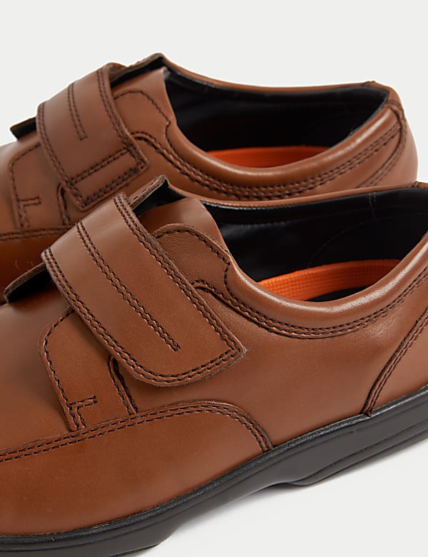 Wide Fit Airflex™ Leather Shoes