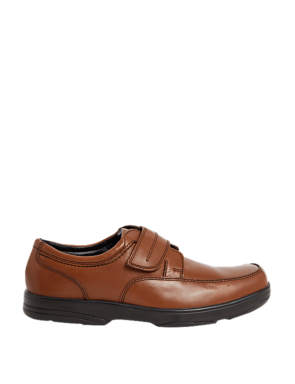 Wide Fit Airflex™ Leather Shoes