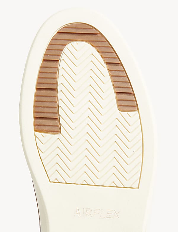 Airflex™ Leather Lace Up Trainers