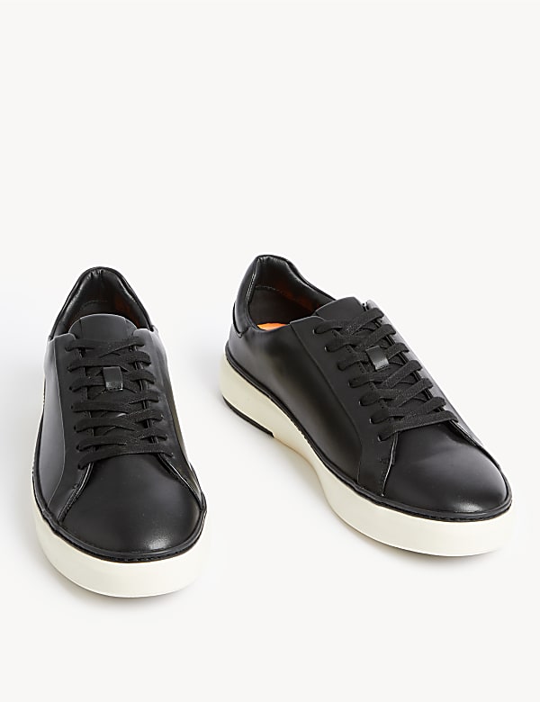 Airflex™ Leather Lace Up Trainers - RS