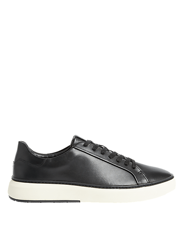 Airflex™ Leather Lace Up Trainers