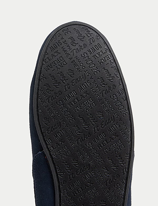 Suede Slippers with Freshfeet™