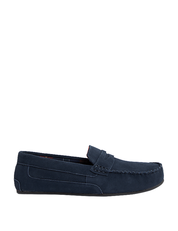 Suede Slippers with Freshfeet™