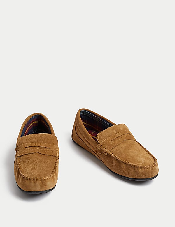 Suede Slippers with Freshfeet™ - VN