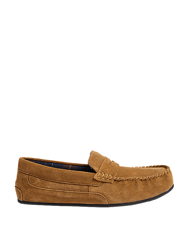 Suede Slippers with Freshfeet™