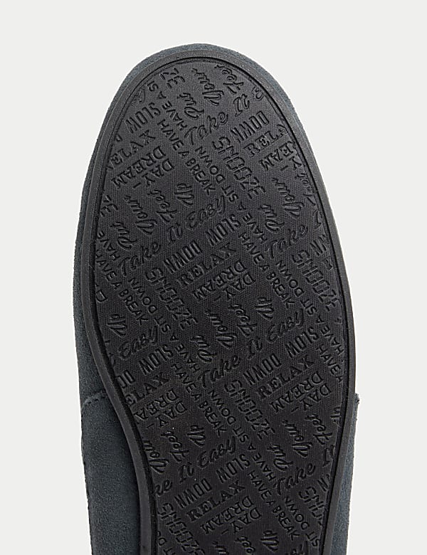 Suede Slippers with Freshfeet&trade;