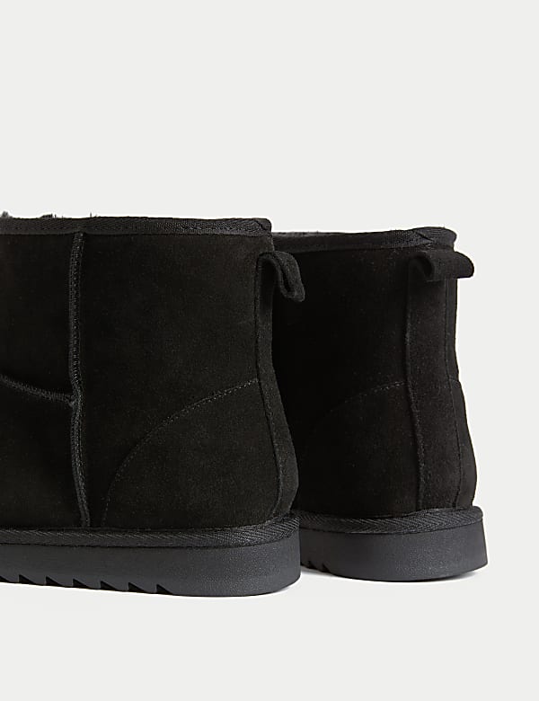 Suede Slipper Boots with Freshfeet&trade; - JO