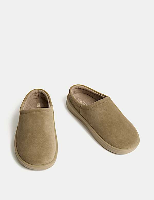Suede Mule Slippers - US