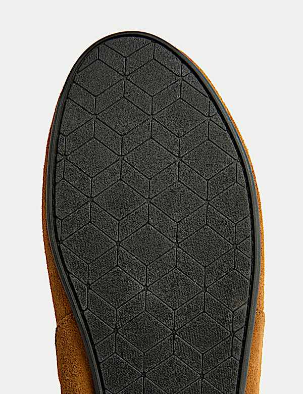 Zamszowe mokasyny wyściełane polarem - PL