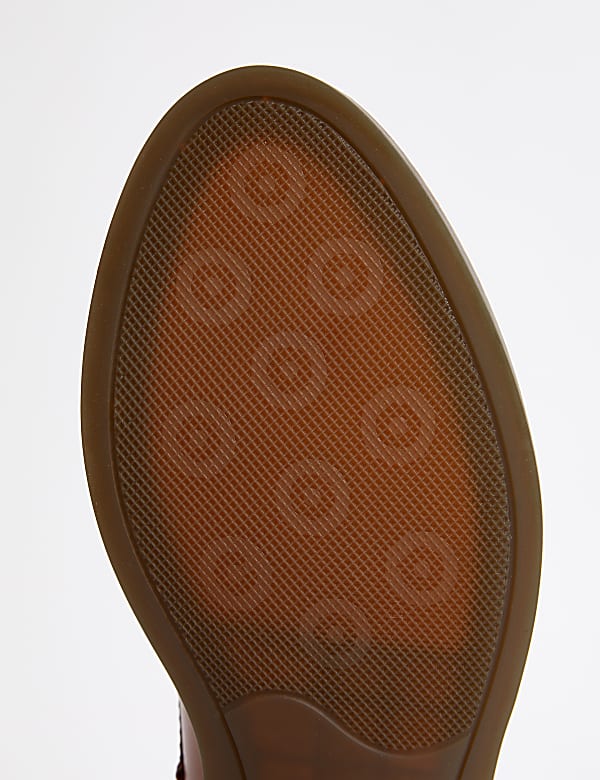 Richelieux larges en cuir - LU