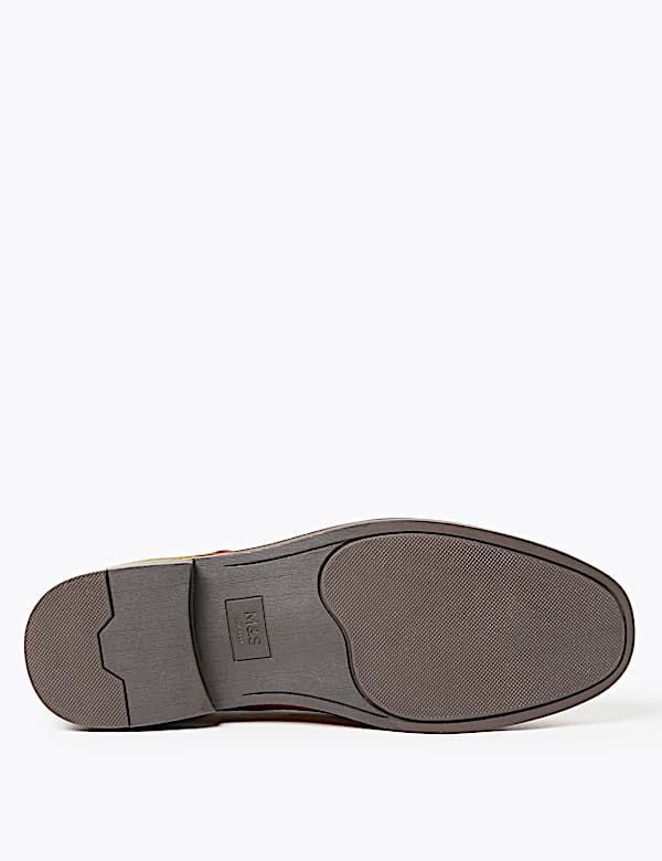 Wide Fit Derby Shoes - NZ