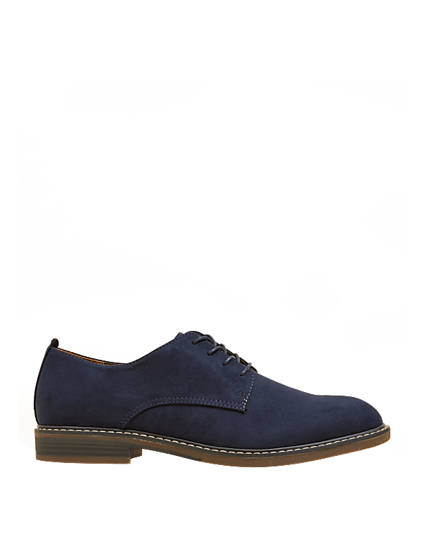 Suedette Derby Shoes