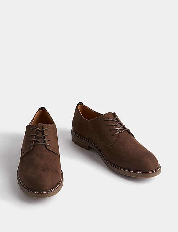 Suedette Derby Shoes - JP