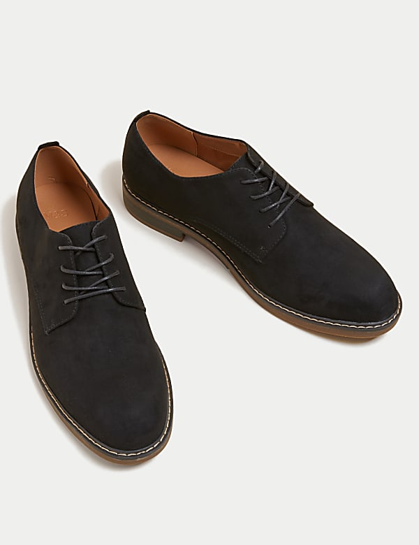 Suedette Derby Shoes