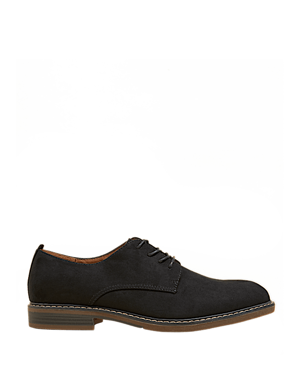 Suedette Derby Shoes