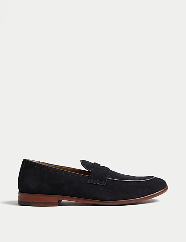 Suede Slip-On Loafers - CA