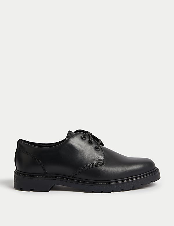 Leather Derby Shoes - JE