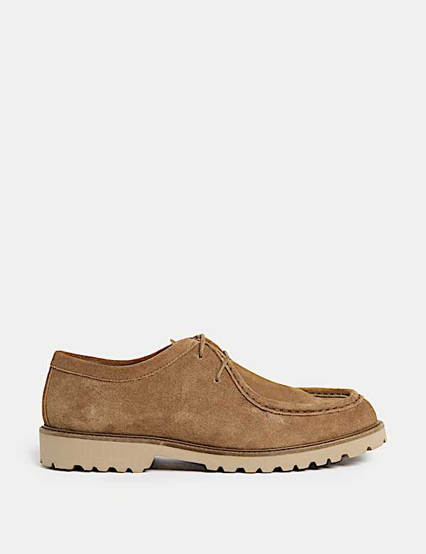 Suede Cleated Loafers - AL