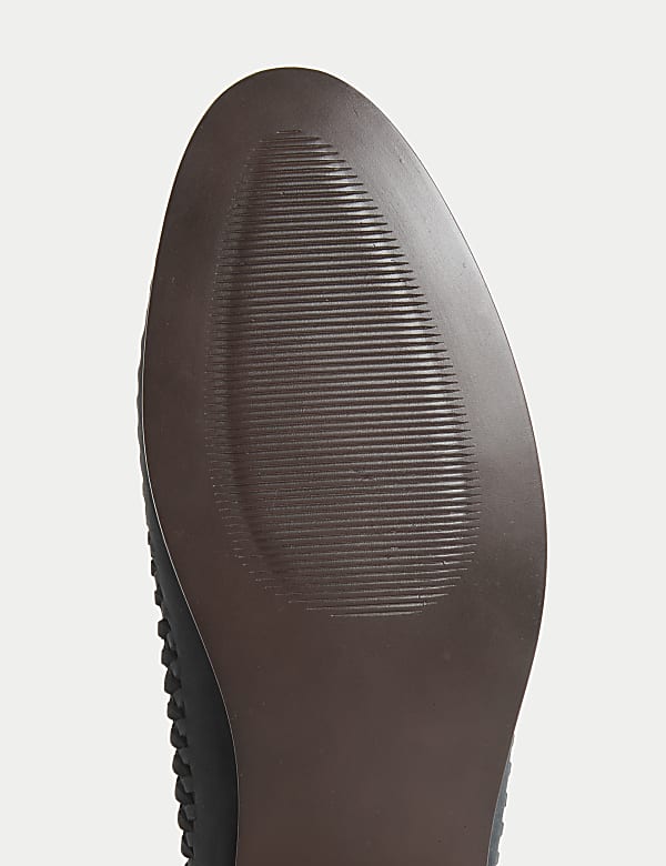 Nubuck Woven Loafers - LU