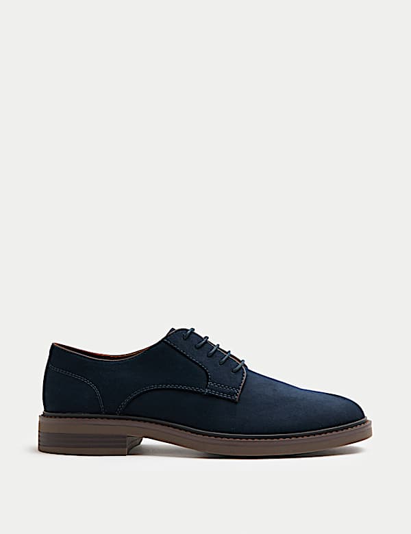 Suedette Derby Shoes - RS