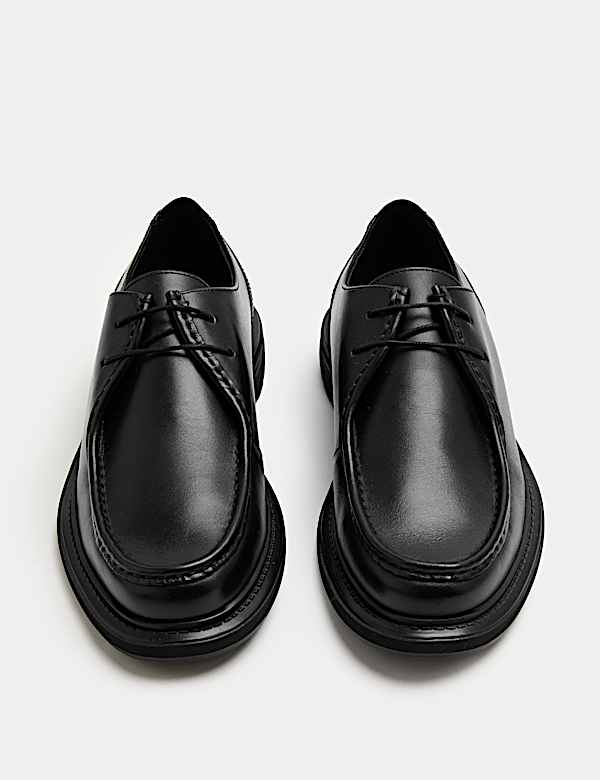 Leather Apron Shoes - SK