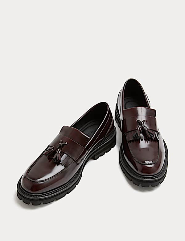 Fringe Cleated Loafers - NO