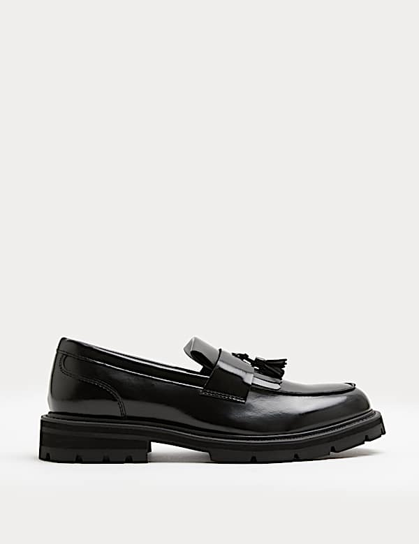 Fringe Cleated Loafers - GR