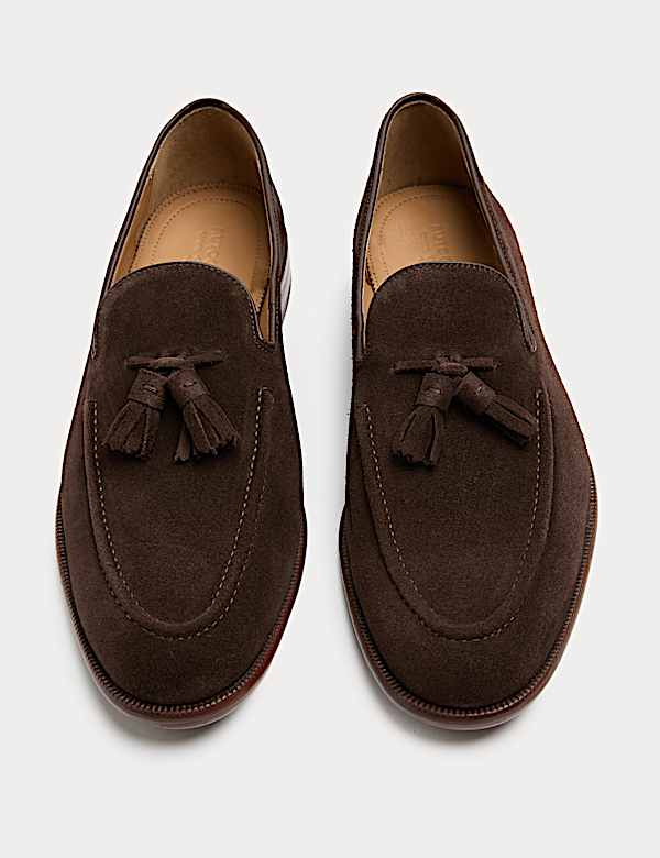 Suede Tassel Loafers - CA