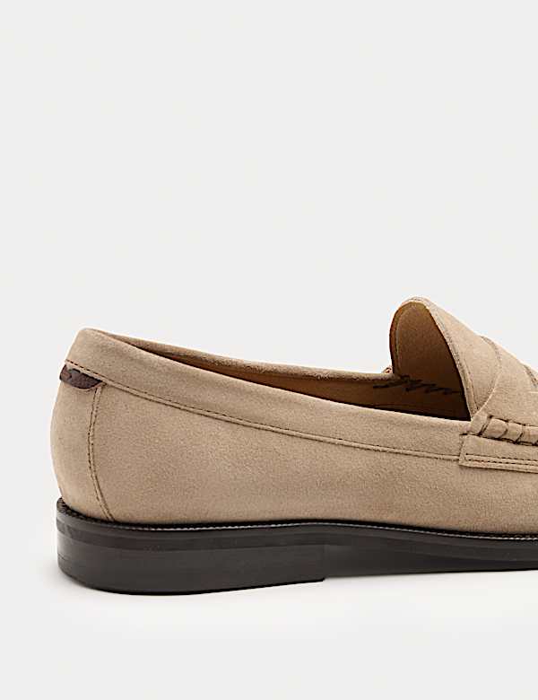 Suede Penny Loafers - UA