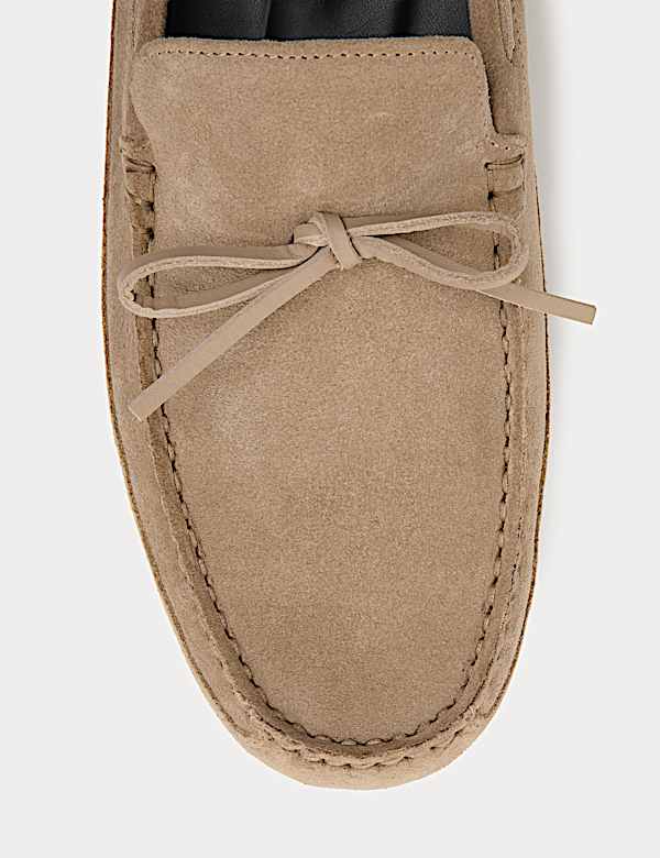 Suede Driving Shoes - CH