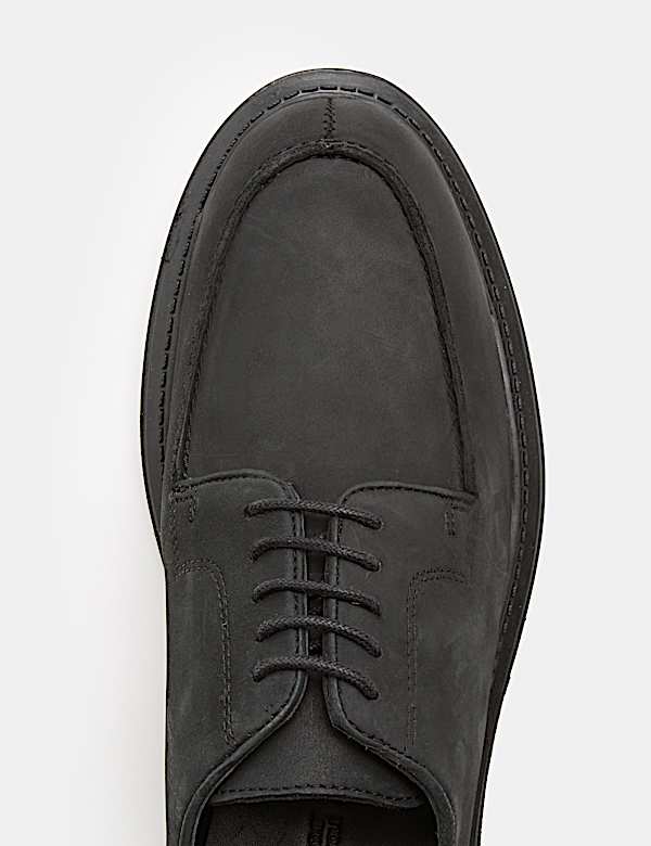 Nubuck Apron Derby Shoes - CN