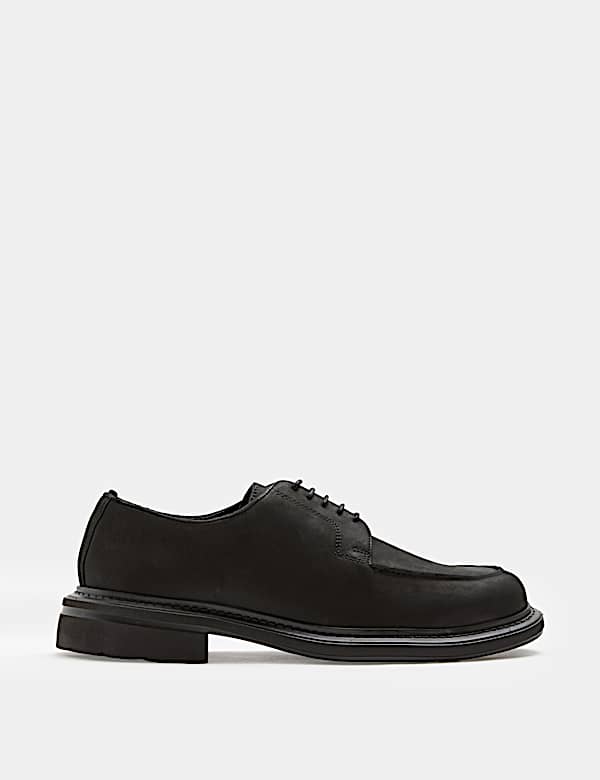Nubuck Apron Derby Shoes - CN