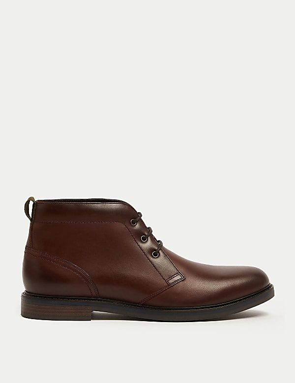 Leather Chukka Boots - EE