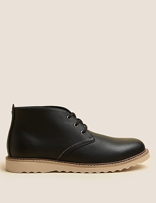 M&s mens desert boots sales
