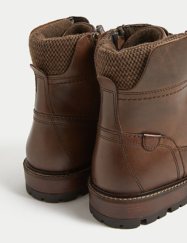 Freizeitstiefel aus Leder - DE