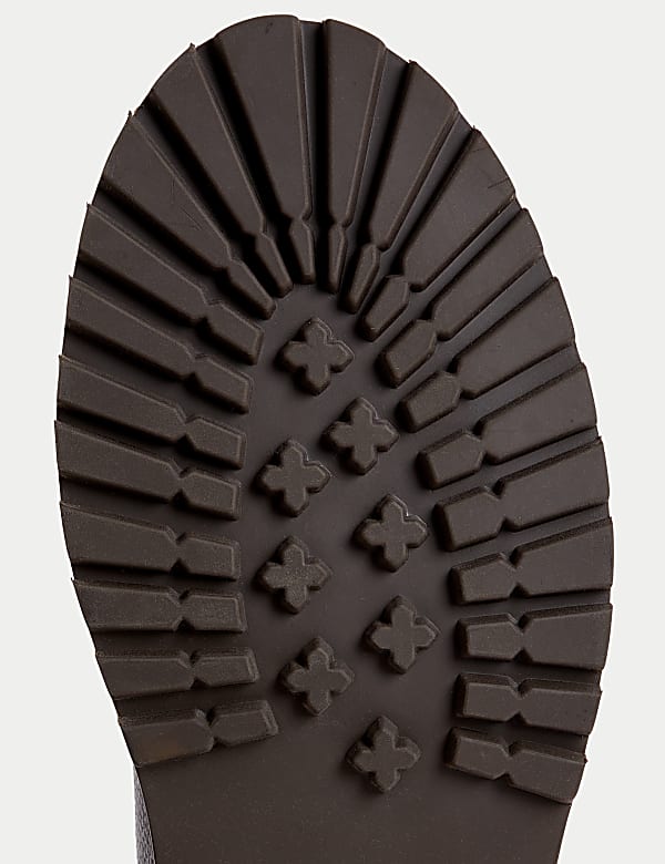 Wanderstiefel aus Leder im Vintage-Stil - DE