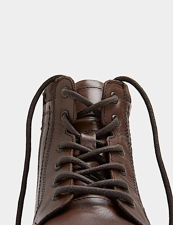 Leather Casual Boots - NL