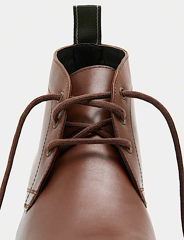 Leather Chukka Boots - PL