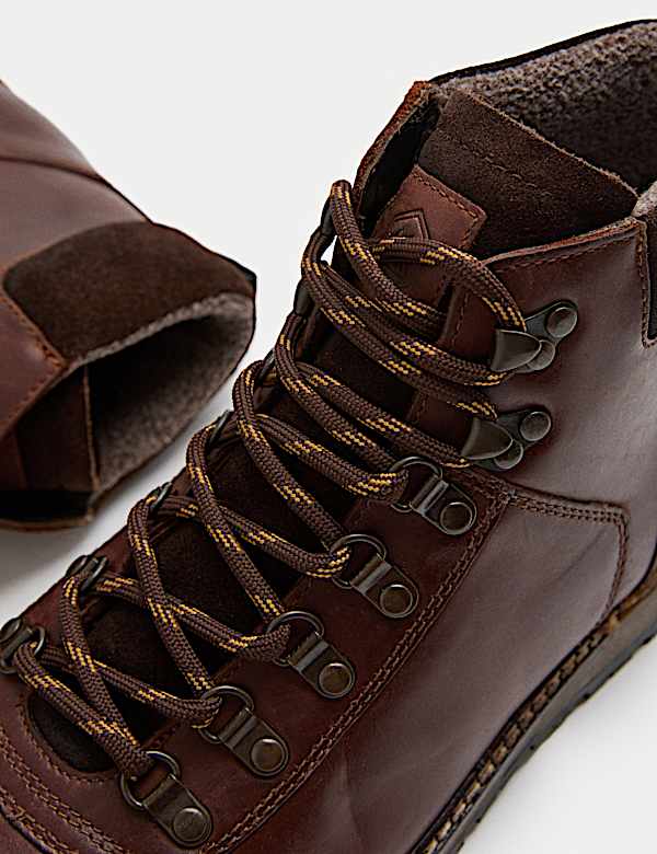 Leather Waterproof Casual Boots - HU
