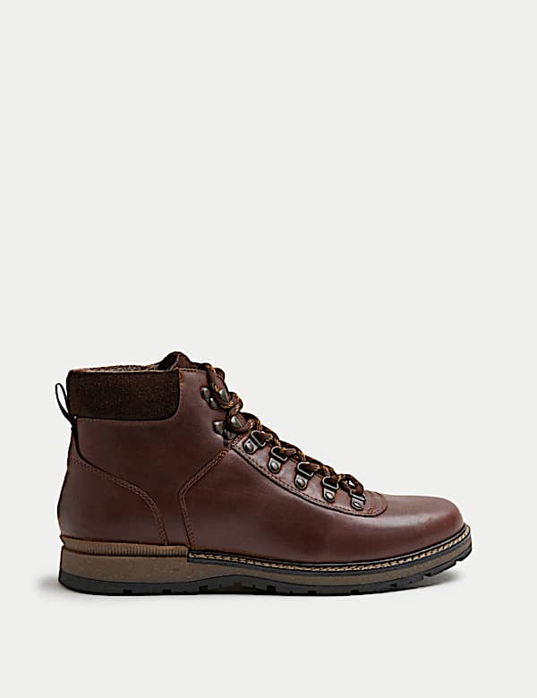 Leather Waterproof Casual Boots - HU