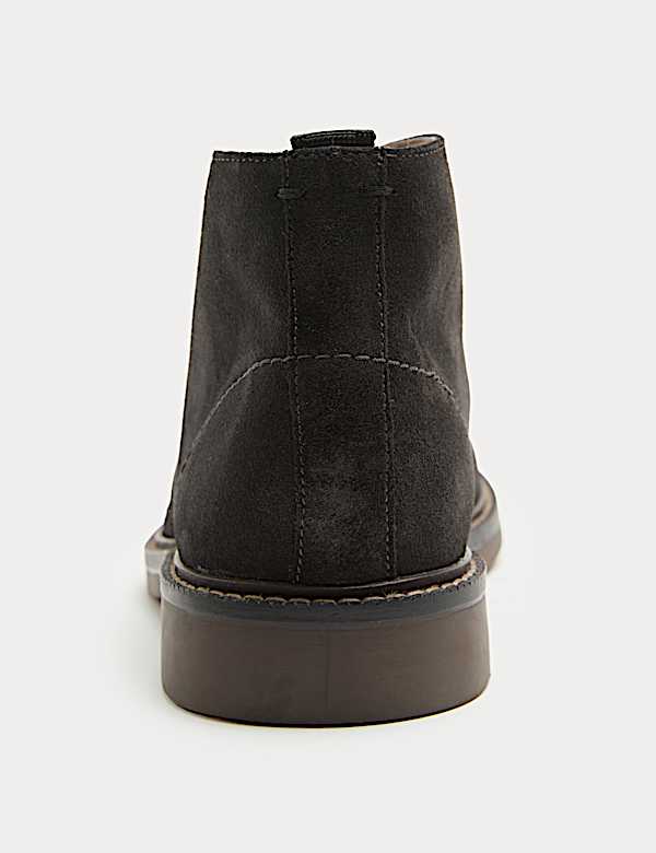 Suede Gum Sole Chukka Boots - AU