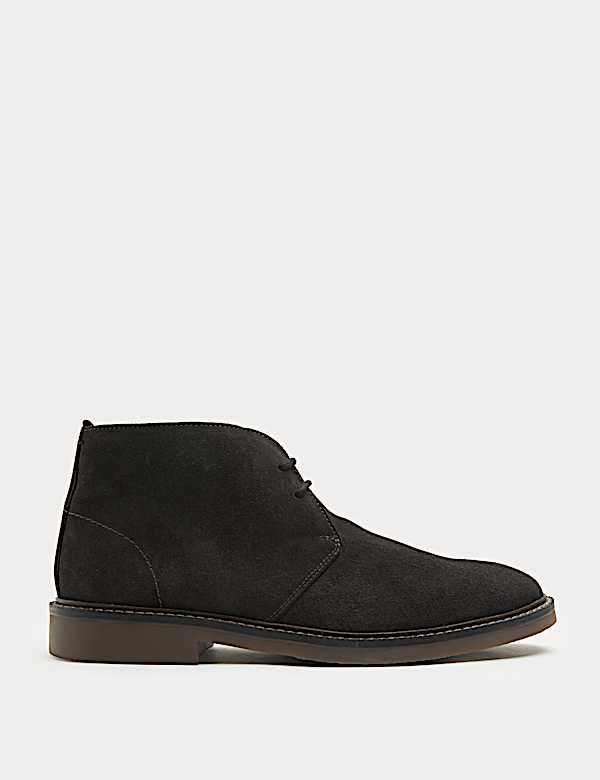 Suede Gum Sole Chukka Boots - AU