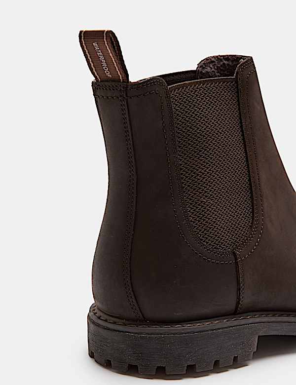 Wide Fit Waterproof Nubuck Chelsea Boots - KG