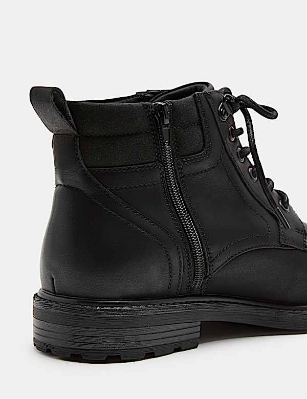 Lace Up Casual Boots - AL