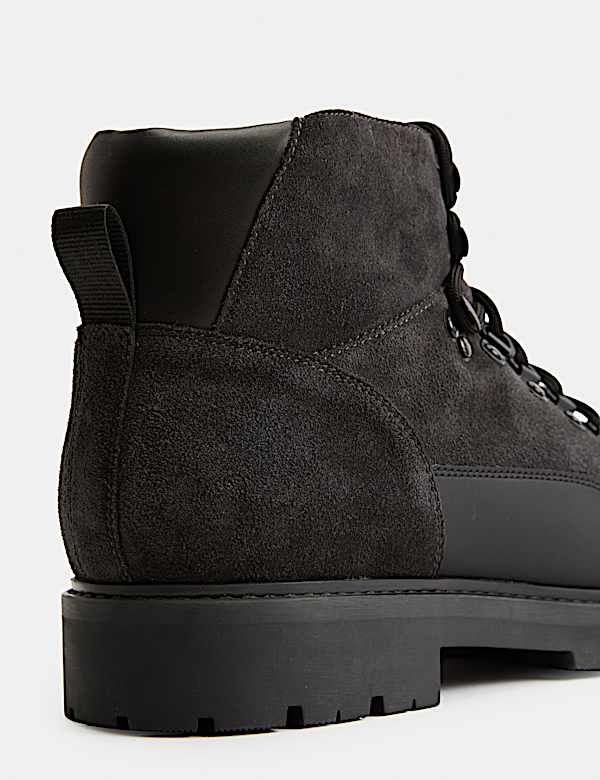 Suede Hiker Boots - IL