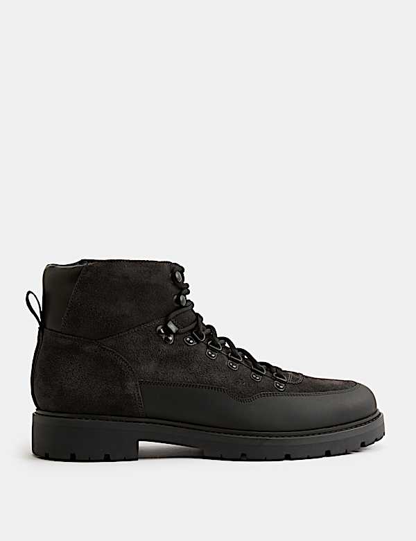 Suede Hiker Boots - IL